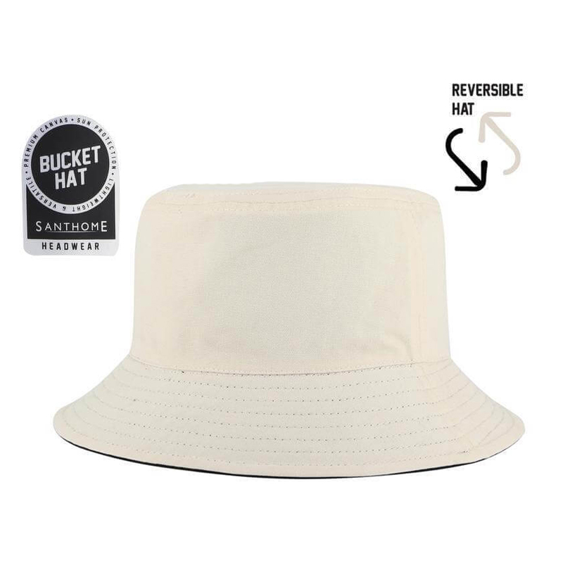 TRAIL - Santhome® Reversible Canvas Bucket Hat 