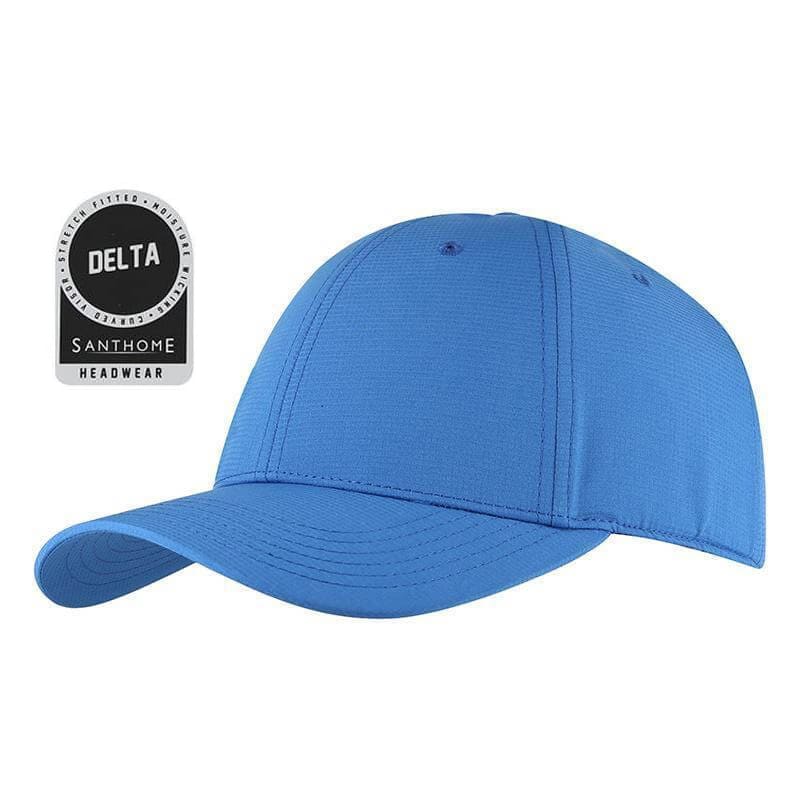 DELTA - Santhome® DryNCool® Performance Stretch-Fitted Cap - Marine Blue