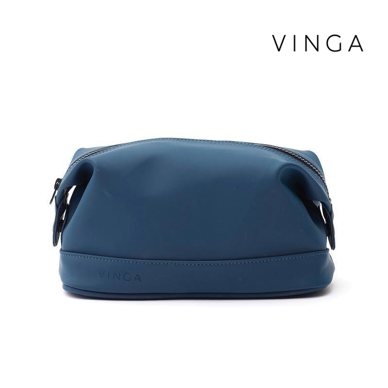 VINGA Baltimore Wash Bag - Navy