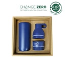 RUVO - CHANGE ZERO 2-in-1 Modular Hydration Gift Set - Navy Blue