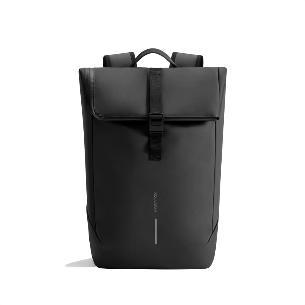 XDDESIGN Urban Water Resistant Flap-top Backpack - Black