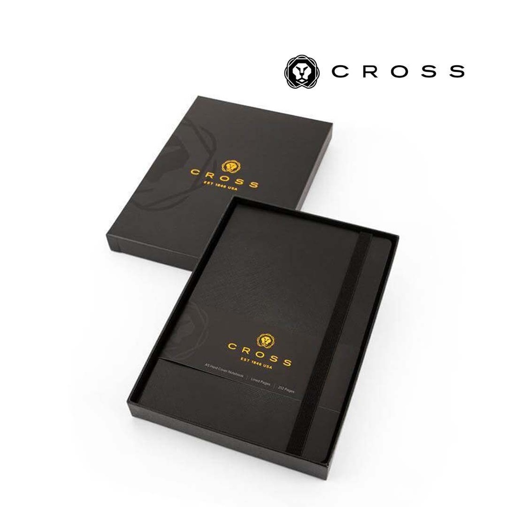 Cross Hardcover Notebook with Box - Black