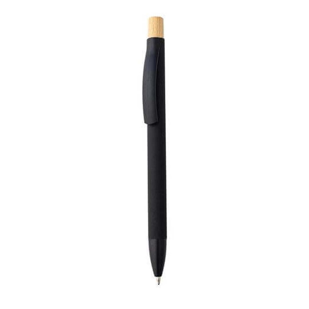 BOLT - Aluminium Push Action Ballpen - Black