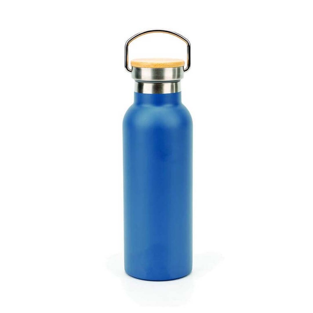 ALMERIA - Giftology Double Wall Stainless Steel Bottle 500ml - Blue