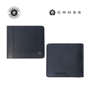 [LACR 2028] CROSS Leather Clip Wallet - Navy