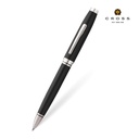 [WICR 5376] Cross Coventry Black Lacquer with Polished Chrome Appointments Ballpoint Pen (Blue Ink) 