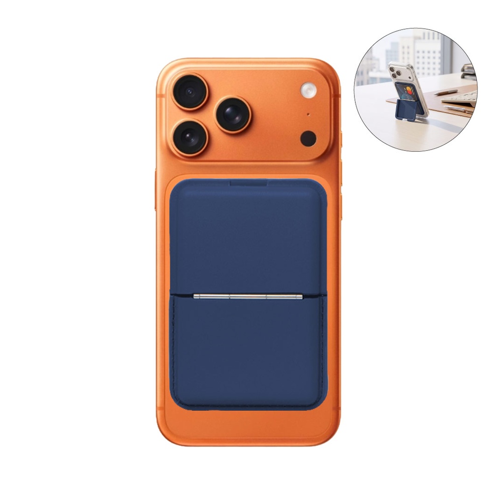 NAPIER - MagCase Phone Cardholder - Navy Blue