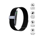 CORE VITAL - @memorii Health & Longevity Smart AI Fitness Band - Black