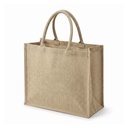 [JT 201-Natural] Eco-neutral Jute Shopping Bag - Horizontal - Natural