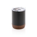 [DWHL 508] GOUDA - Hans Larsen Vacuum Mug With Cork Base - Black