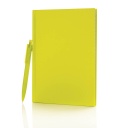 XD A5 Hard Cover Notebook With Pen - Lime