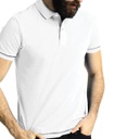 [Carribean White-XS] CARRIBEAN - SANTHOME Polo Shirt (X-Small, White)