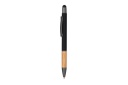 [WIMP 871] AYTOS - Metal Stylus Pen with Bamboo Grip - Black