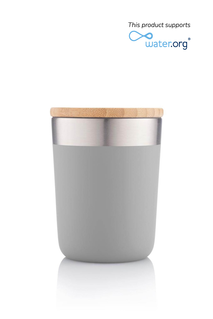 LAREN - CHANGE Collection Insulated Mug - Grey