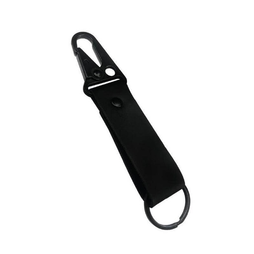 [MSKC 9114] LISBON - Keychain - Black