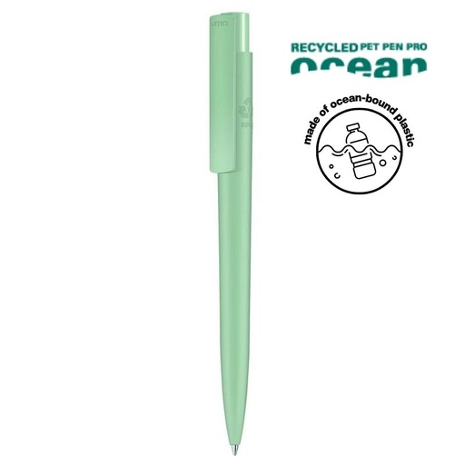 [WIPP 5195] UMA PRO F OCEAN Recycled Plastic Pen - Light Green