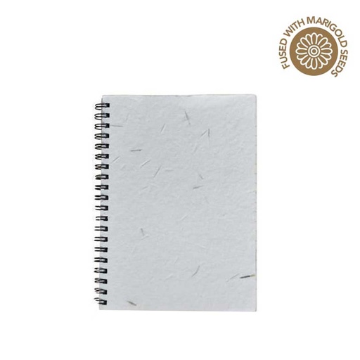 [NBEN 5266] LUGO - eco-neutral® B6 Soft Cover Handmade Seed Paper Spiral Notebook