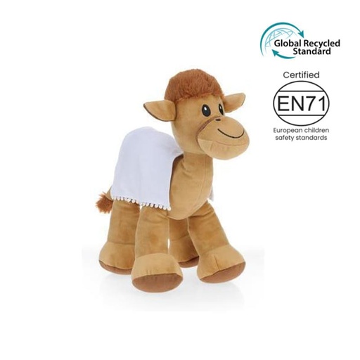 [PTEN 8104] eco-neutral® GRS Recycled Camel Plush Toy (EN71 tested) - 30cms