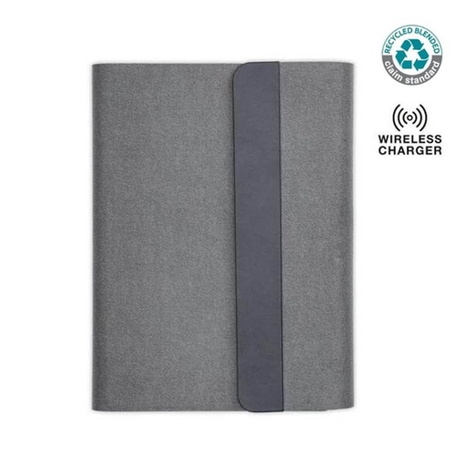 [ITFO 1240] BERGMUND - Santhome 10000mAh Mag Wireless Powerbank Portfolio - Black