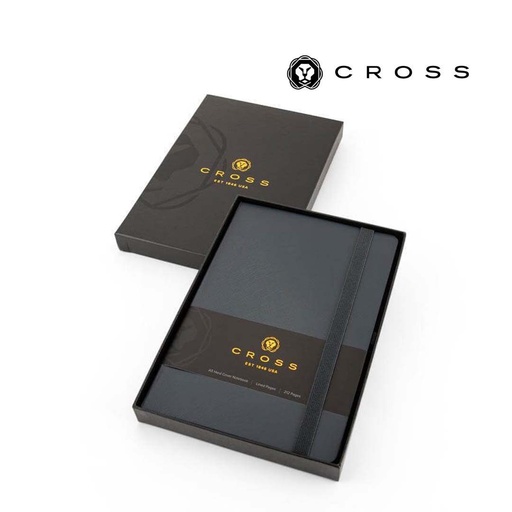 [NBCR 5353] Cross Hardcover Notebook with Box - Navy Blue