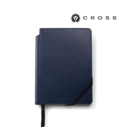 [NBCR 5355] CROSS Classic Leatherette Journal - Navy