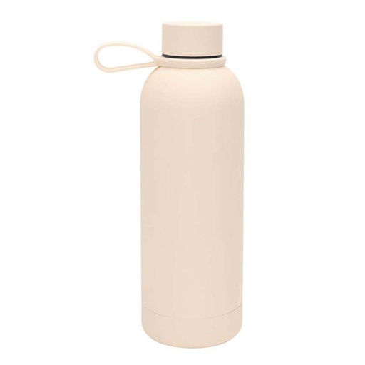 [DWGL 3276] CADIZ - Giftology Double Wall Stainless Steel Bottle 500ml - Sand