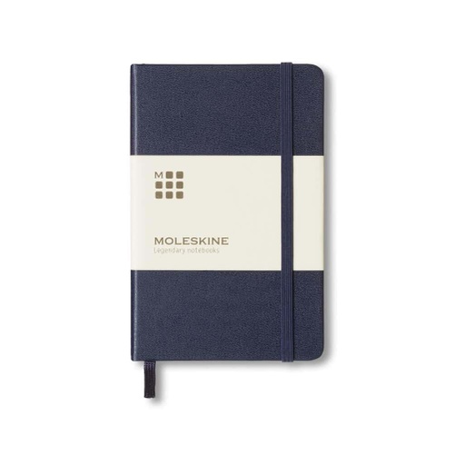 [OWMOL 302] Moleskine Pocket Notebook - Hard Cover - Ruled - Navy Blue