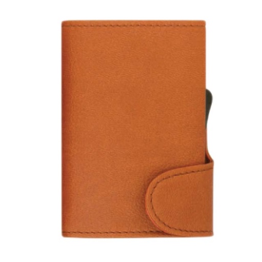 [LASN 605] VITL - SANTHOME PU Cardholder Wallet Brown